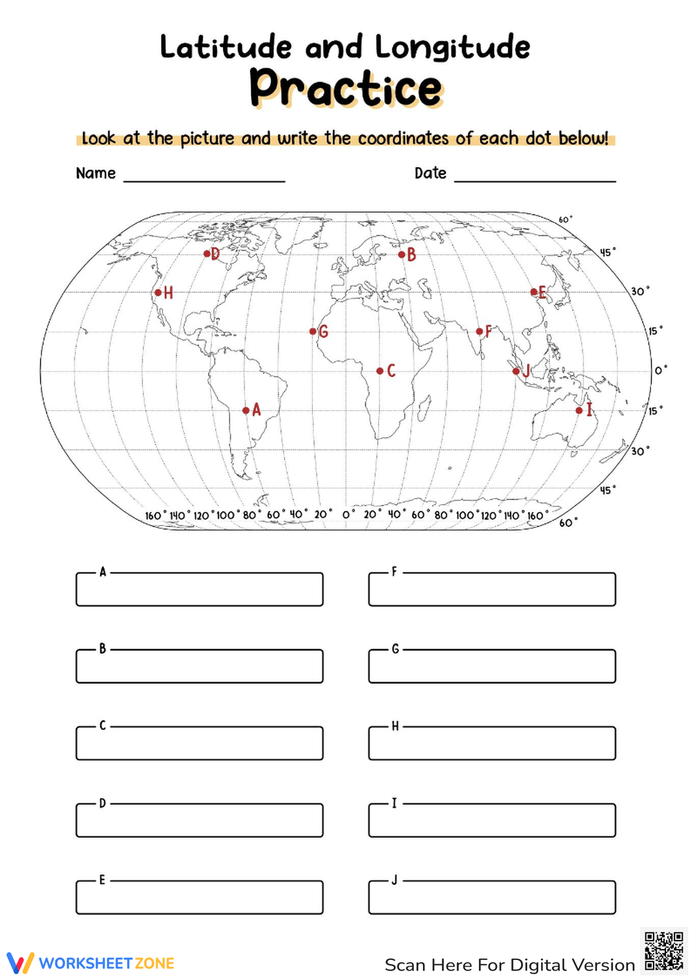 Latitude And Longitude Worksheets 2025 Latitude And Longitude Worksheets 2025