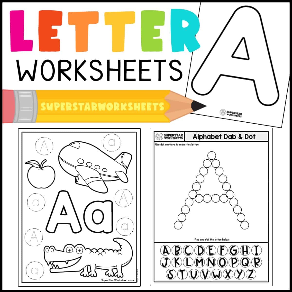 Letter A Worksheets Superstar Worksheets Letter A Worksheets Superstar Worksheets