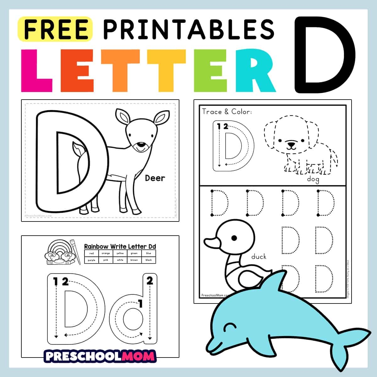 Free Printable Letter Dd Worksheets Free Printable Letter Dd Worksheets
