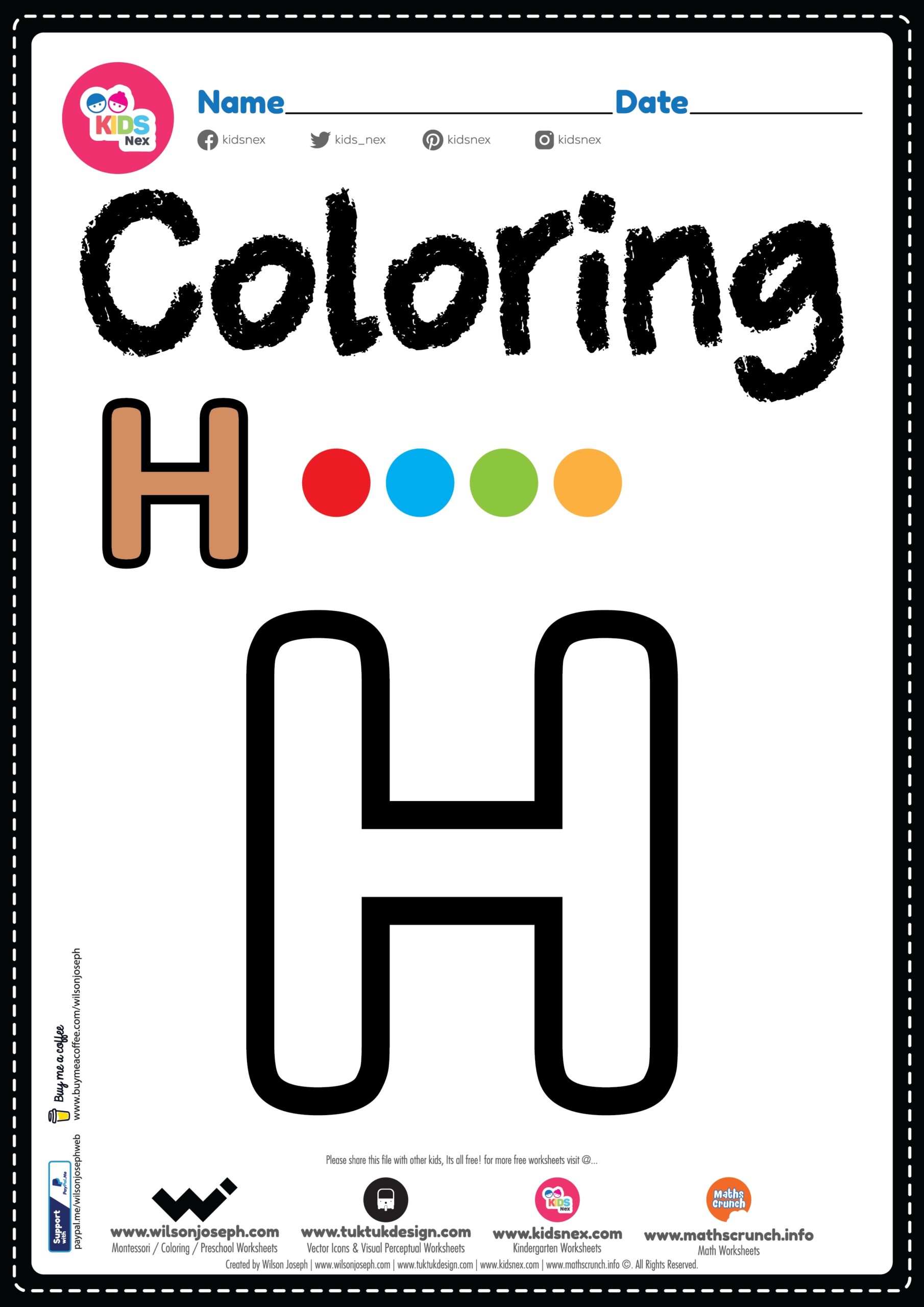 Letter H Worksheets Free Printables Letter H Worksheets Free Printables