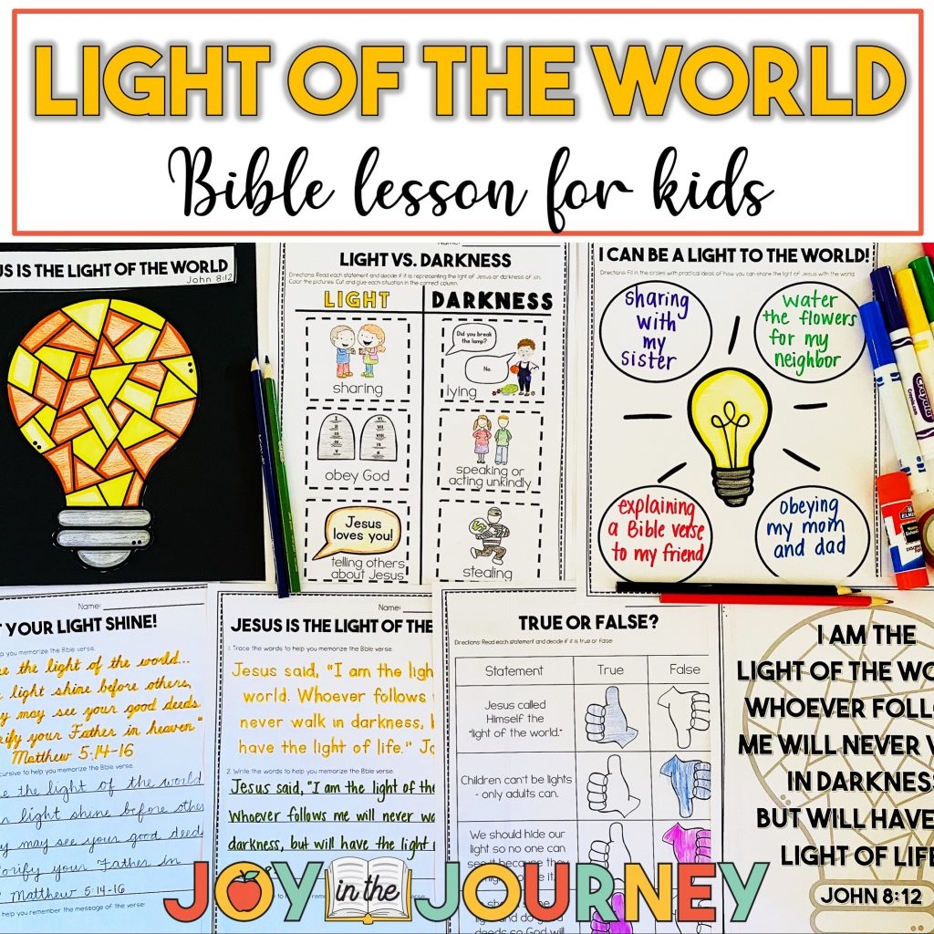 Free Printable Preschool Church Lessons