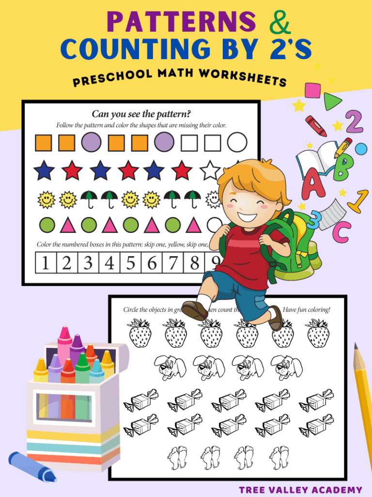 Math For Preschoolers Or Grade 1 Students