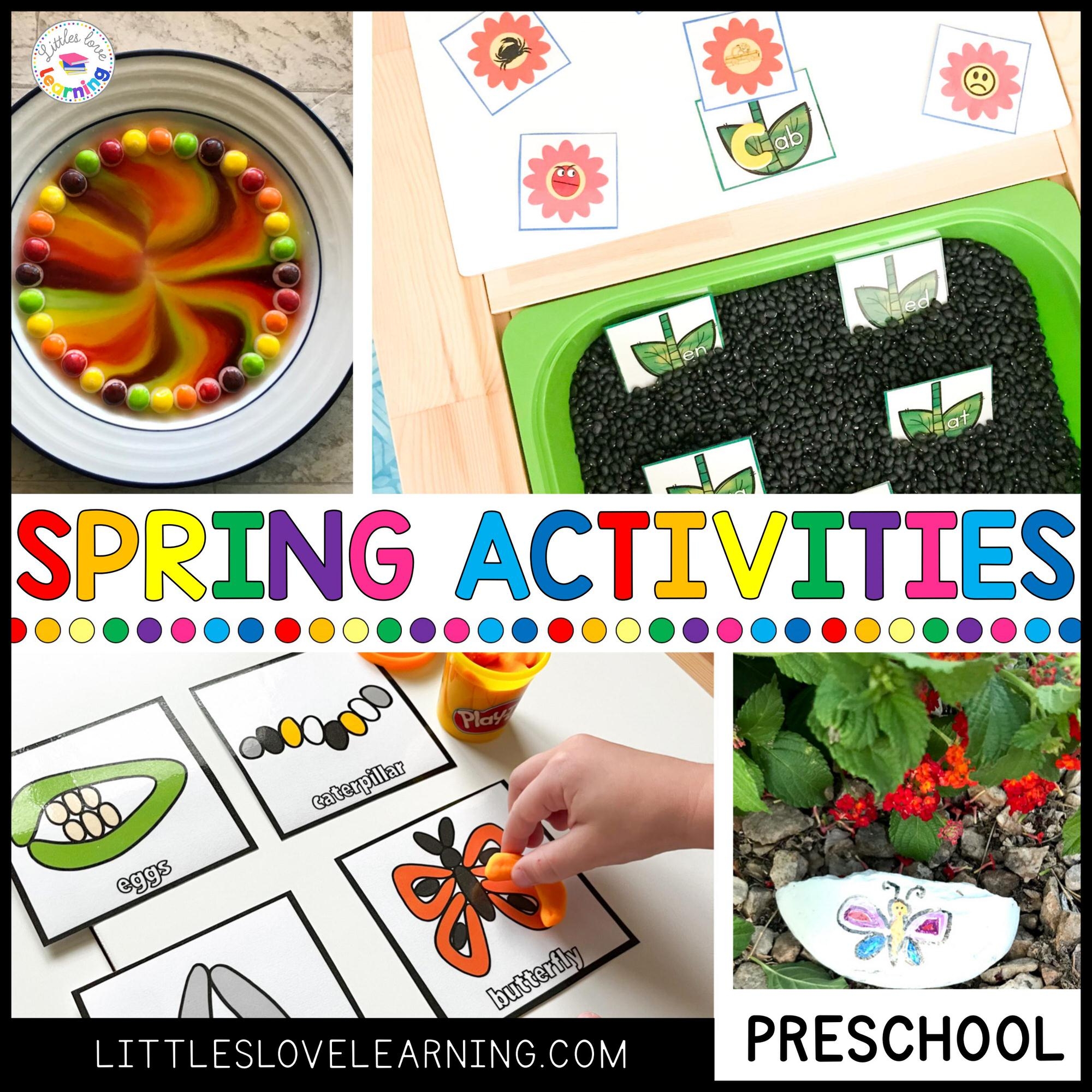 Preschool Free Printable Preschool Spring Printables
