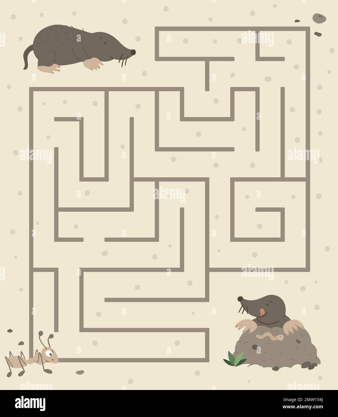 Maze Ant Quiz Hi res Stock Photography And Images Alamy