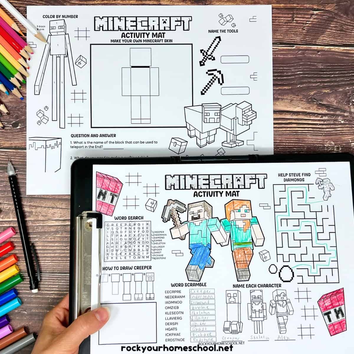 Minecraft Activity Sheets Easy Ways To Have A Blast Free Rock Minecraft Activity Sheets Easy Ways To Have A Blast Free Rock