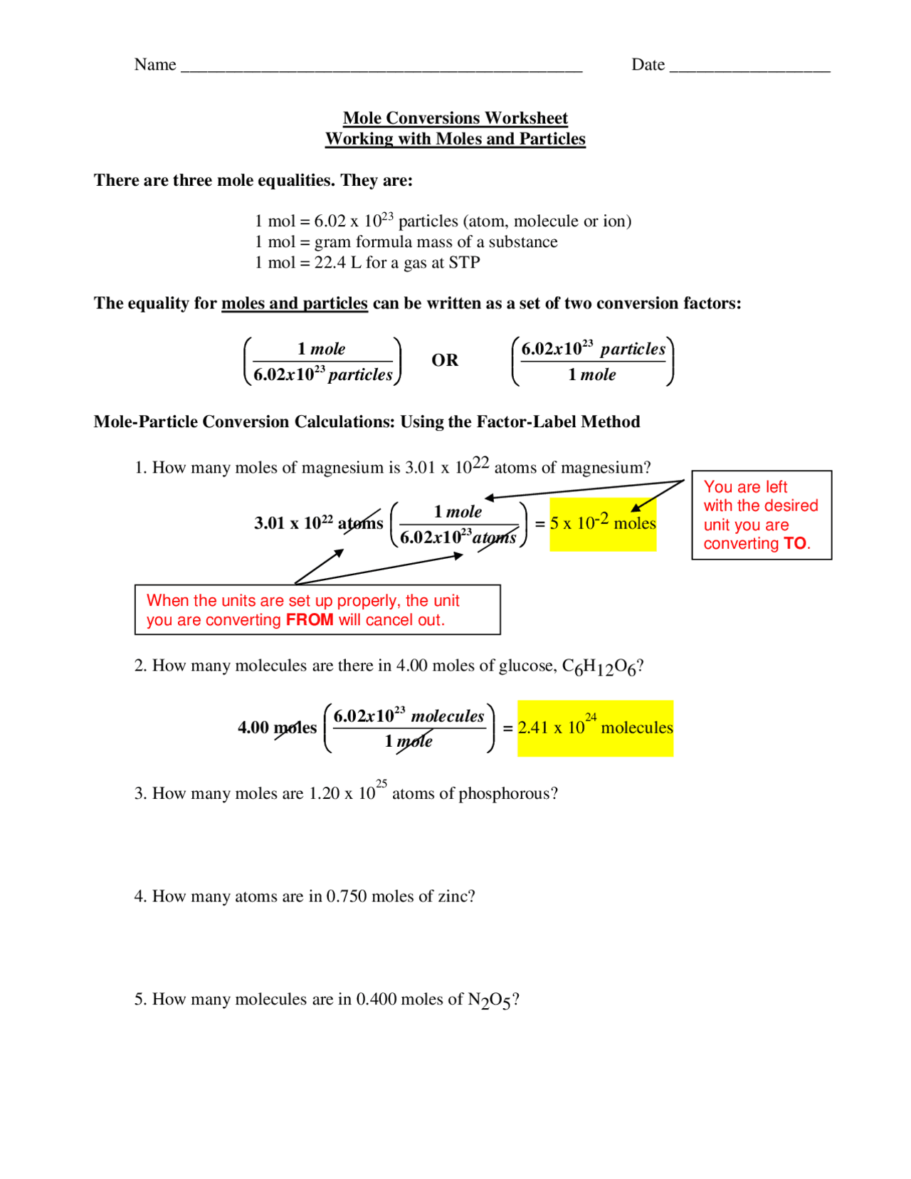 Moles Calculations Large And Conversions Sweather Moles Calculations Large And Conversions Sweather