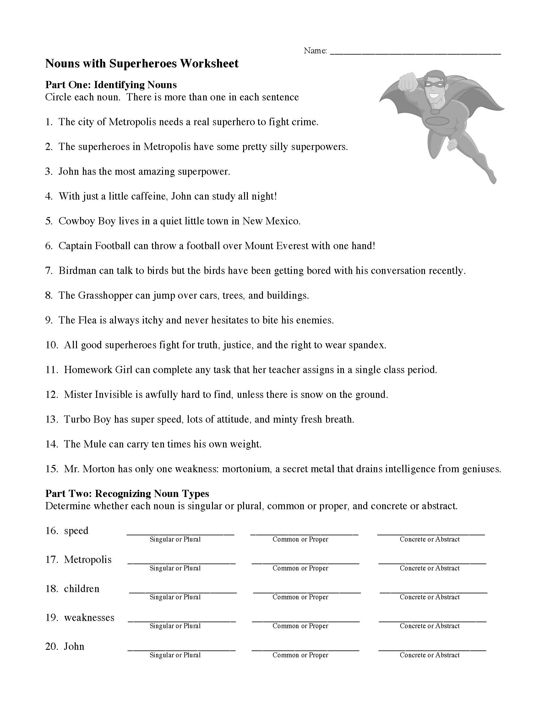 Superheroes Reading Comprehension Worksheets Superheroes Reading Comprehension Worksheets