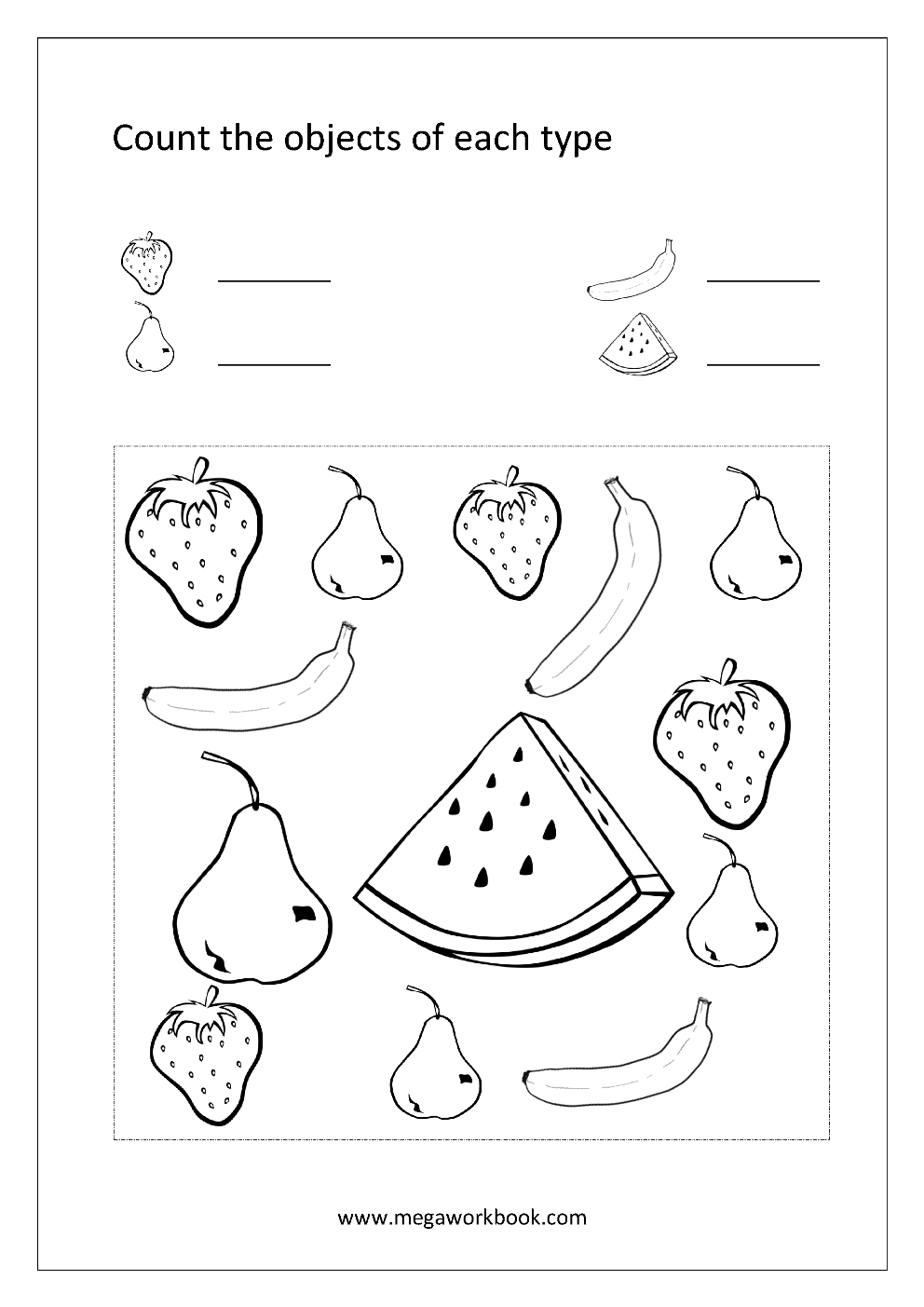 Number Counting Worksheets Math Counting Worksheets Free Worksheets Library