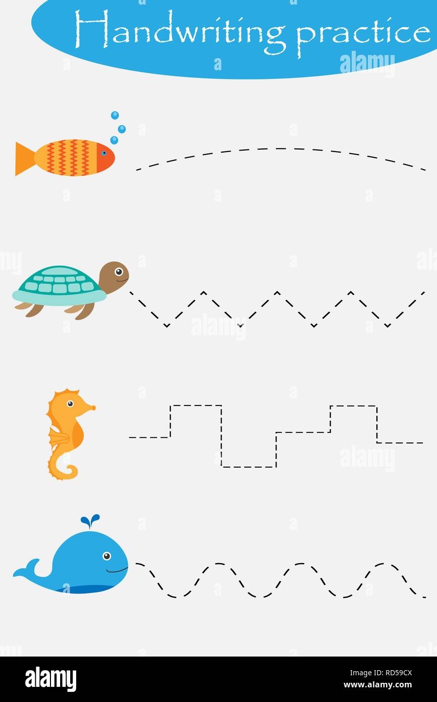 Preschool Ocean Animal Printables
