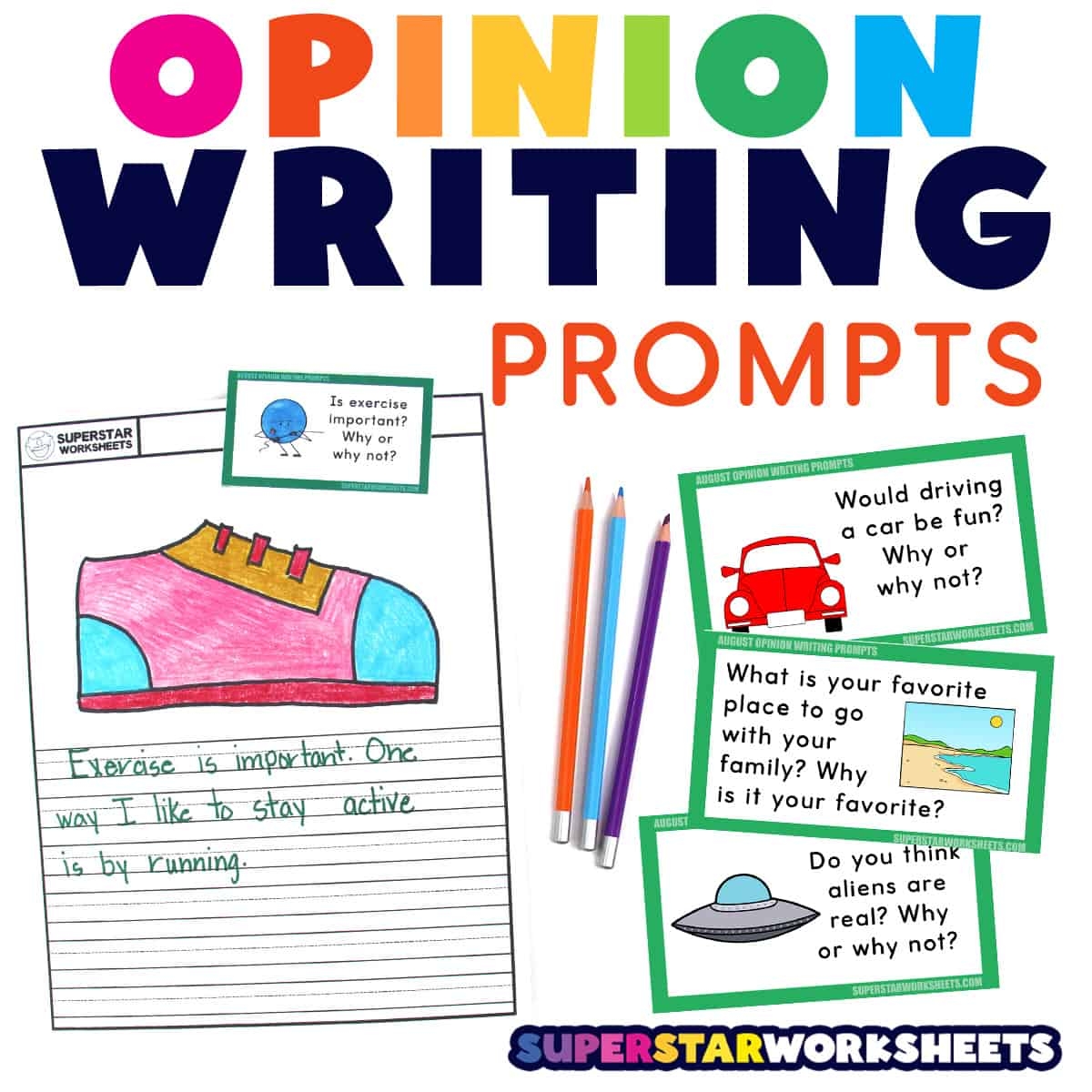 Opinion Writing Prompts Superstar Worksheets Opinion Writing Prompts Superstar Worksheets