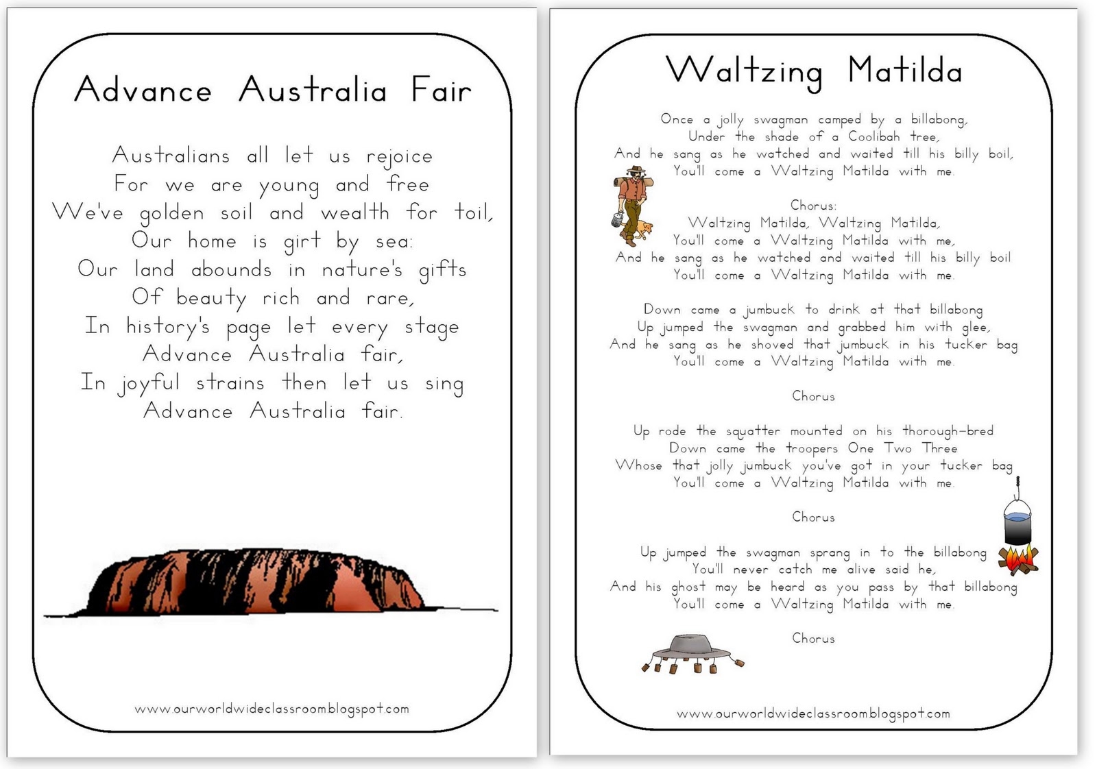 Free Printable School Worksheets Australia