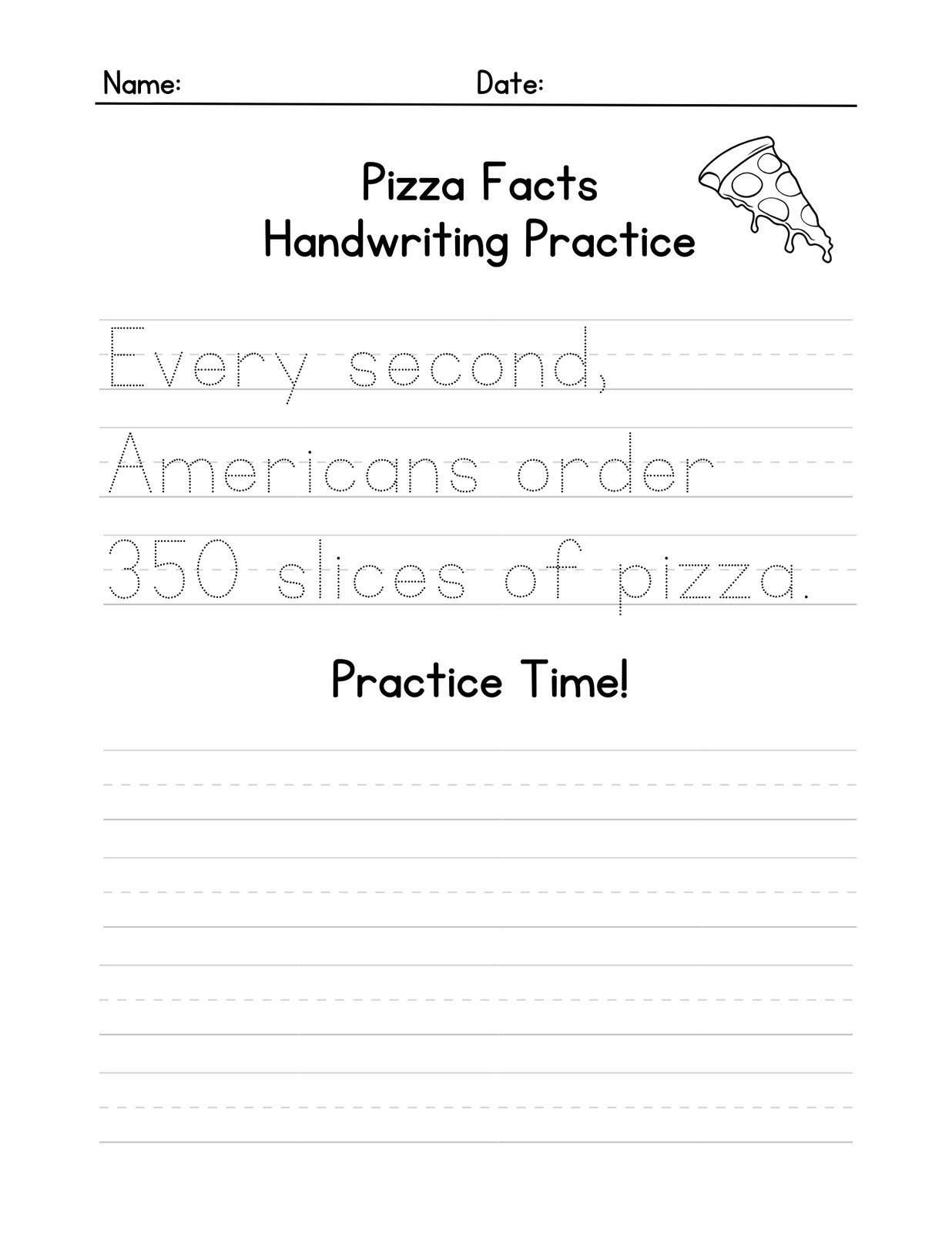 Page 2 Free Custom Printable Handwriting Worksheet Templates Canva