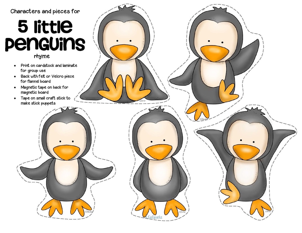 Penguins Theme Activities And Printables For Preschool And 