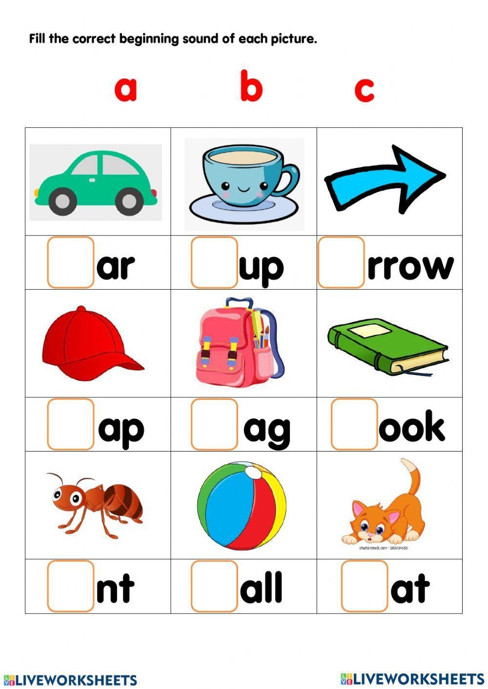 Phonics ABC Worksheet Live Worksheets Worksheets Library Phonics ABC Worksheet Live Worksheets Worksheets Library