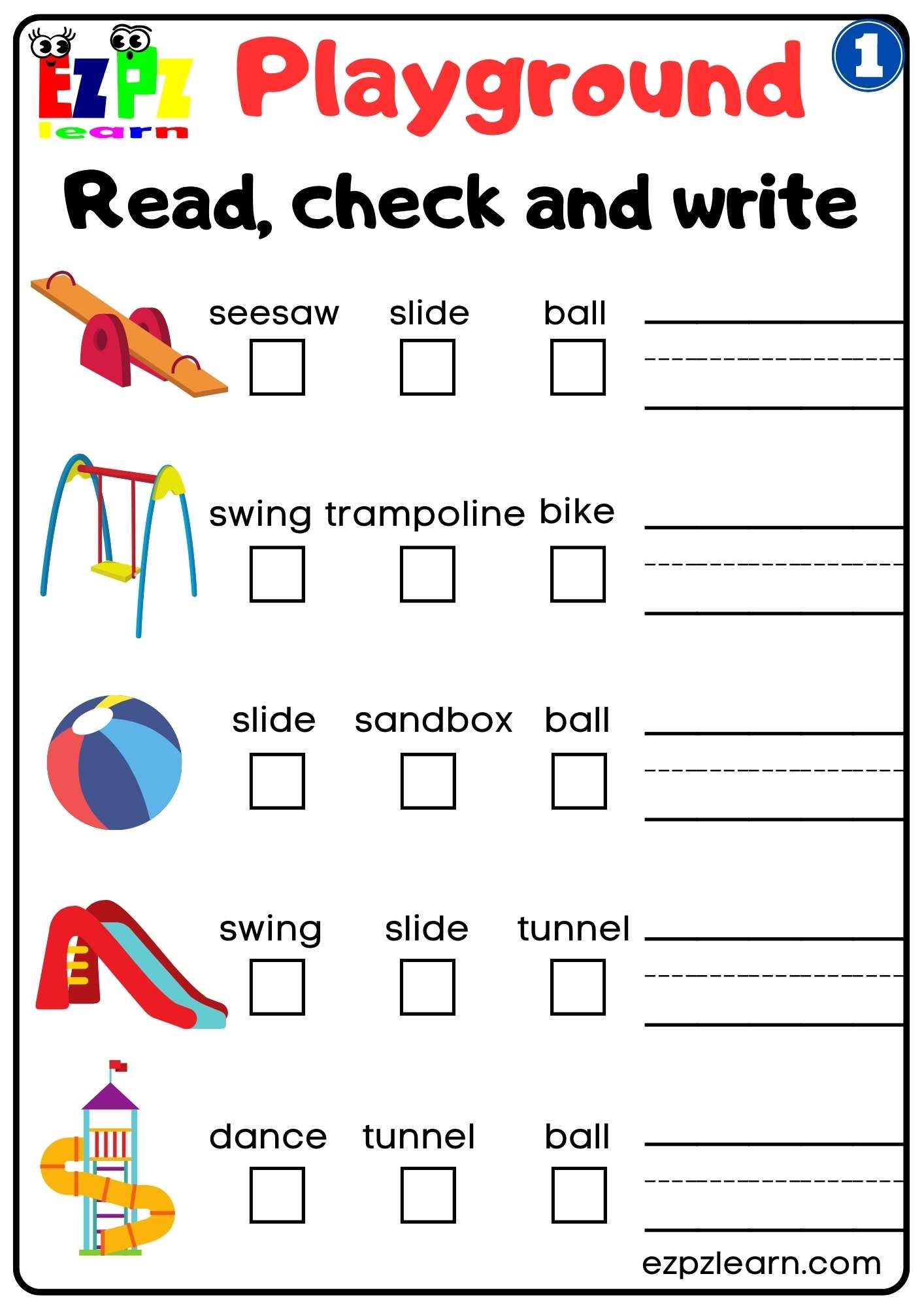 Free Download Worksheets For Kindergarten