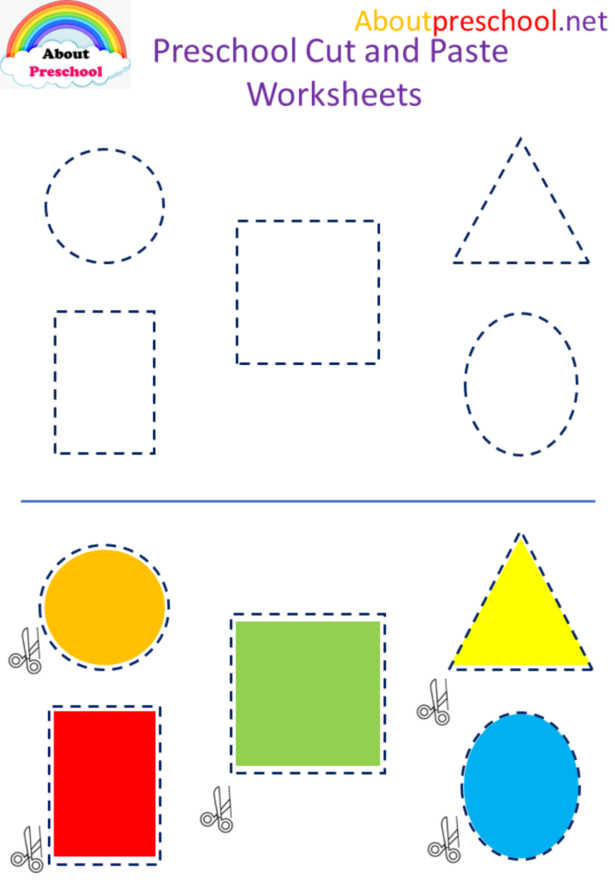 Preschool Cut And Paste Worksheets About Preschool Preschool Cut And Paste Worksheets About Preschool