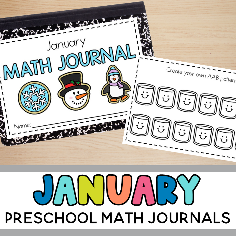 Preschool Math Journals Sarah Chesworth