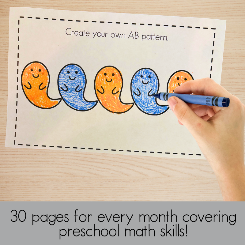 Preschool Math Journals Sarah Chesworth