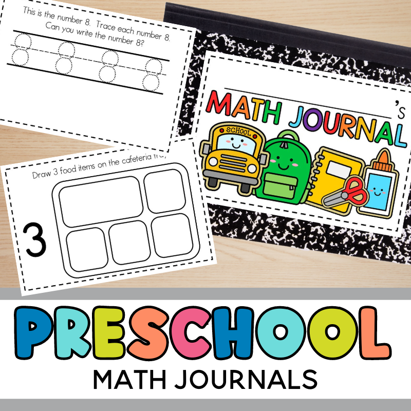 Preschool Math Journals Sarah Chesworth