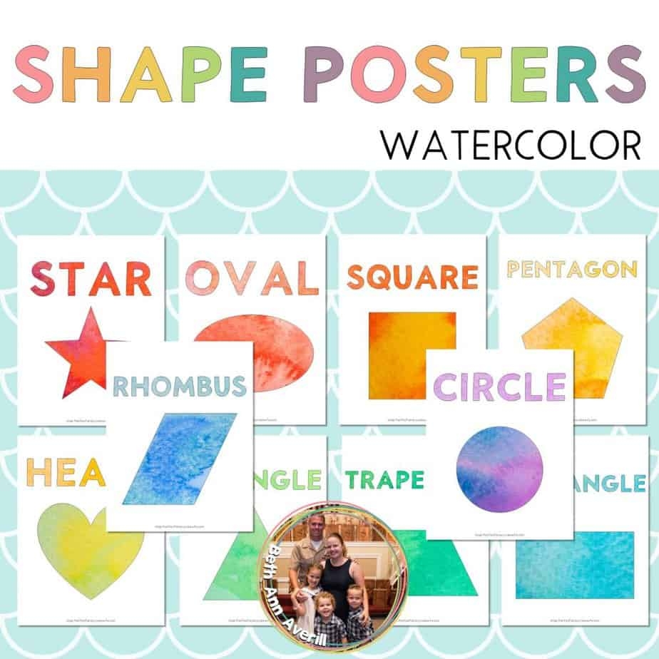 Preschool Poster Printables