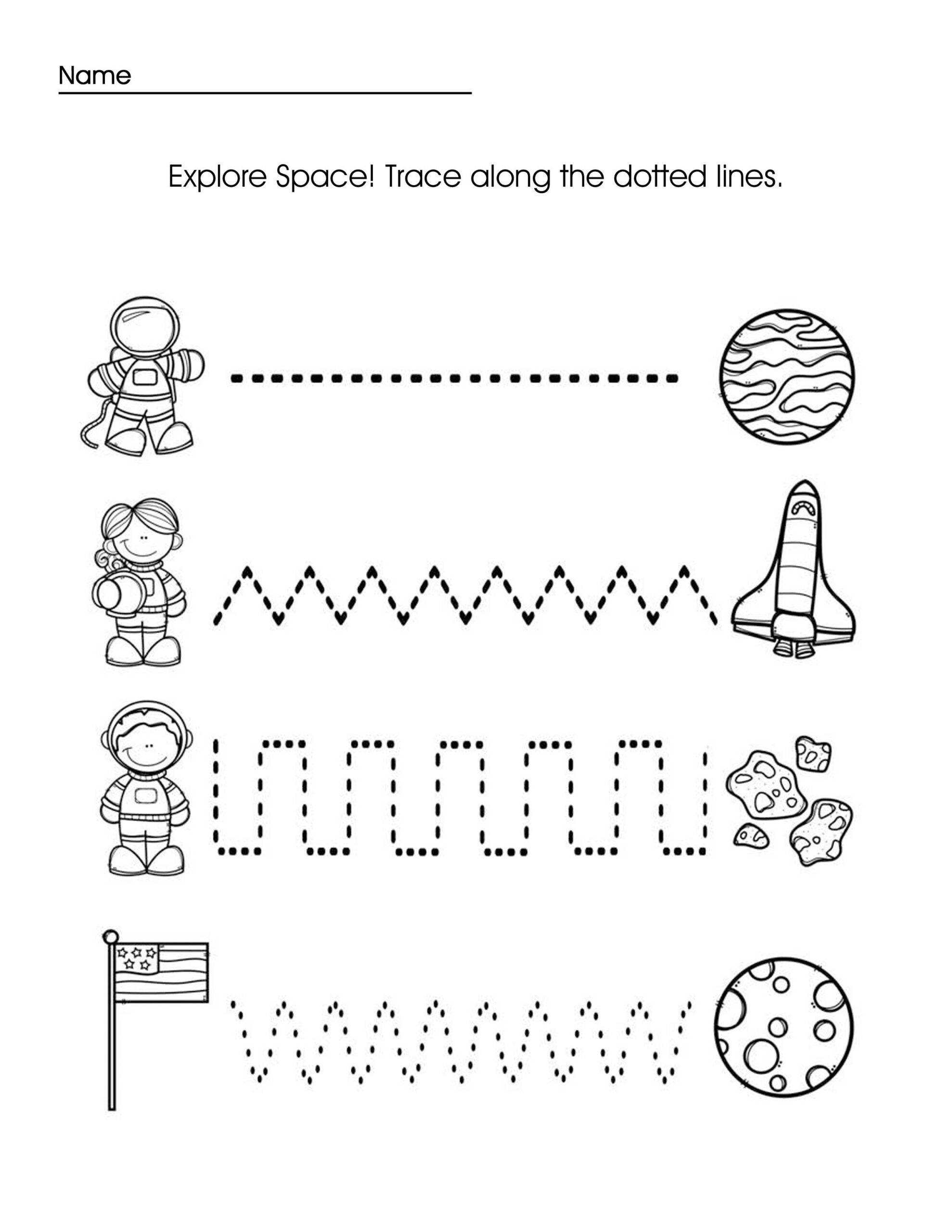 Preschool Tracing Worksheets U0026 Coloring Pages