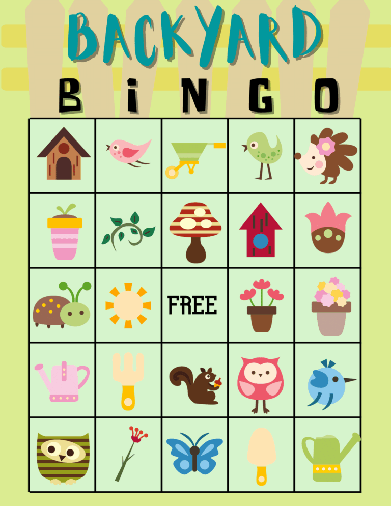 Printable Bingo Cards Fun Family Activity Easy Peasy Creative Ideas