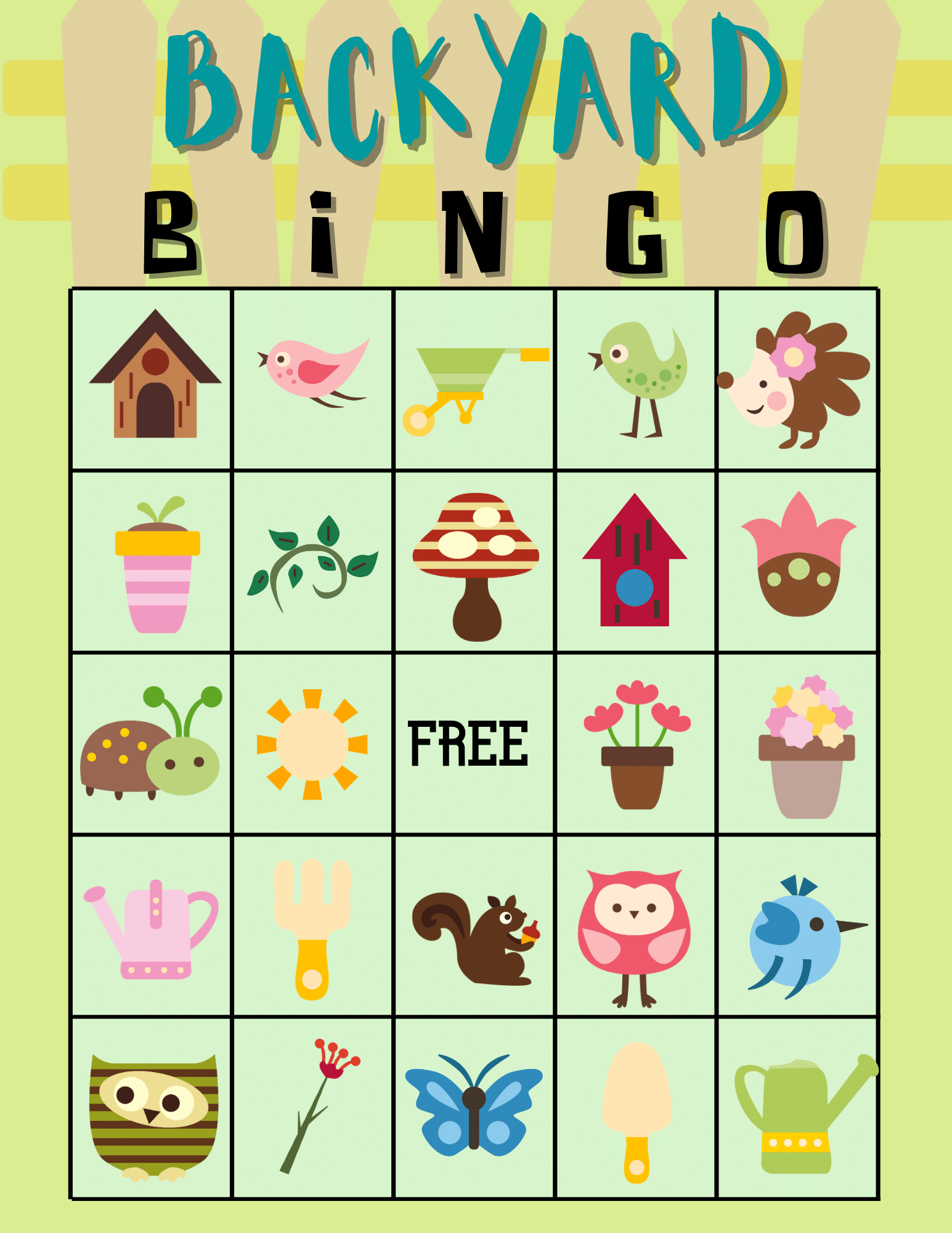 Printable Bingo Cards Fun Family Activity Easy Peasy Creative Ideas