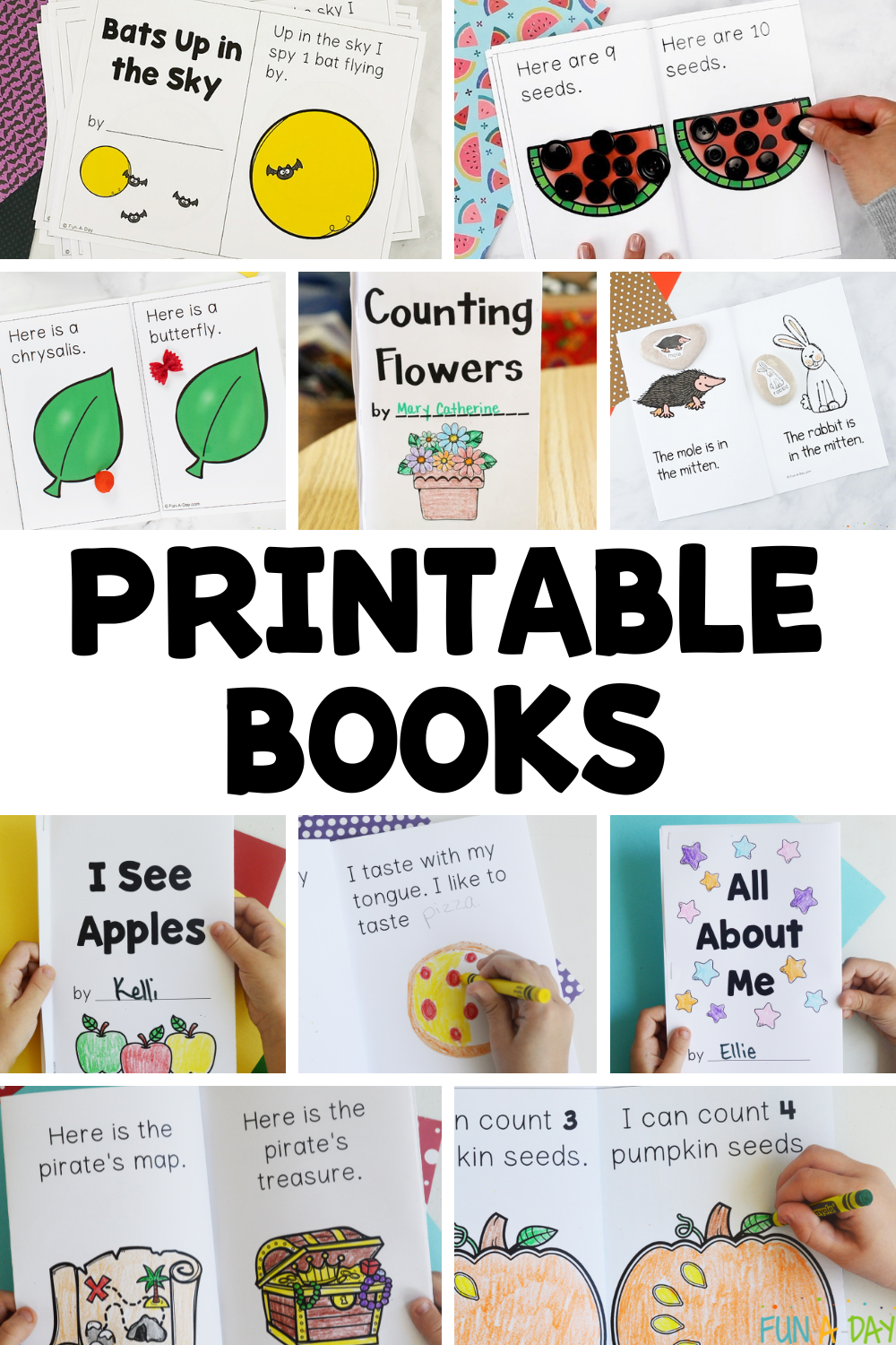 Printable Books For Preschool And Kindergarten Printable Books For Preschool And Kindergarten