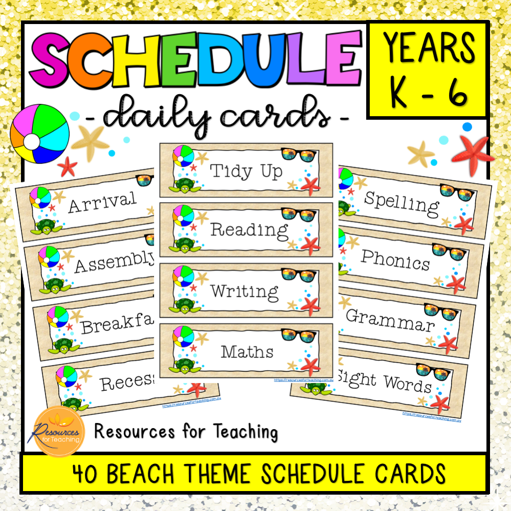 Printable Preschool Schedule Cards Printable Preschool Schedule Cards