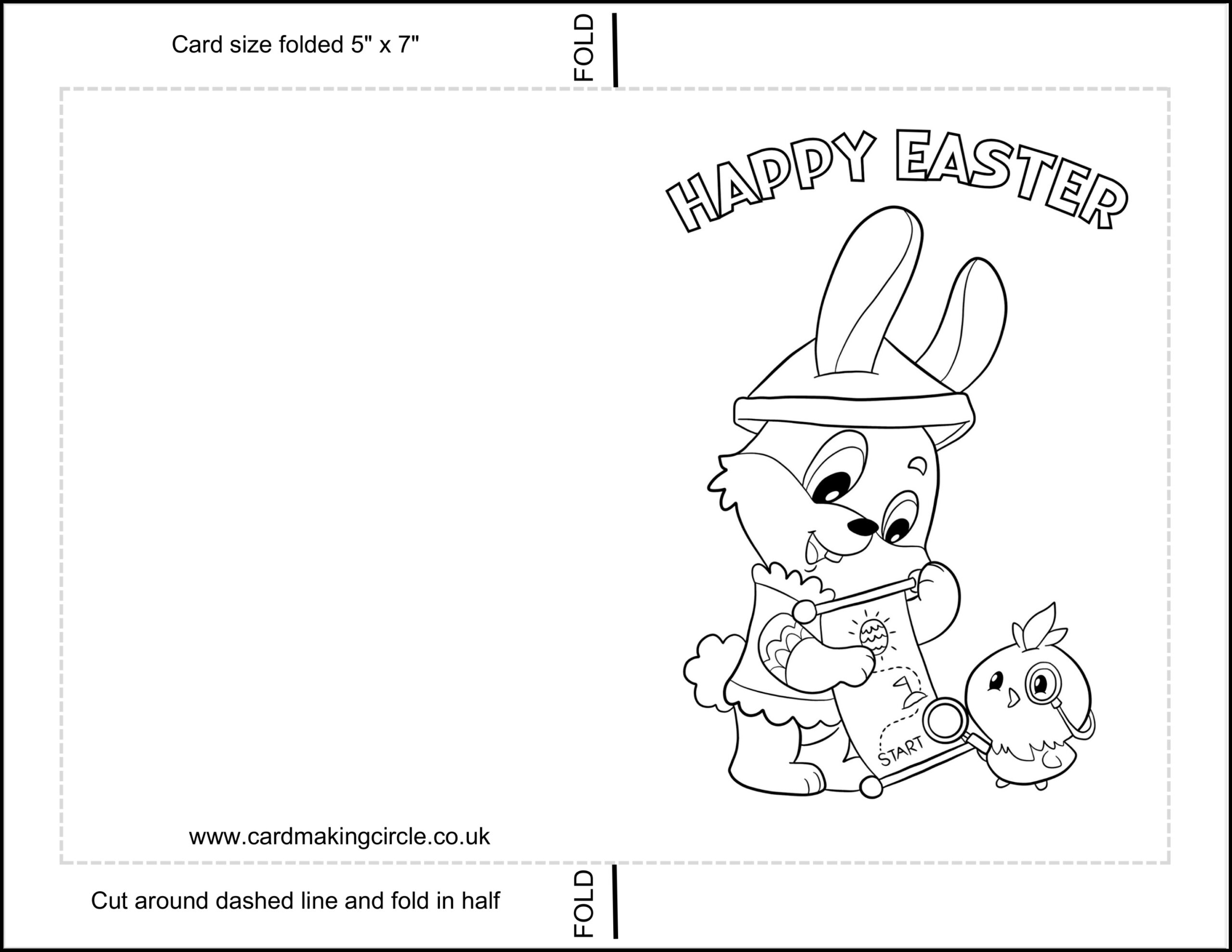 Printable Easter Cards For Kids