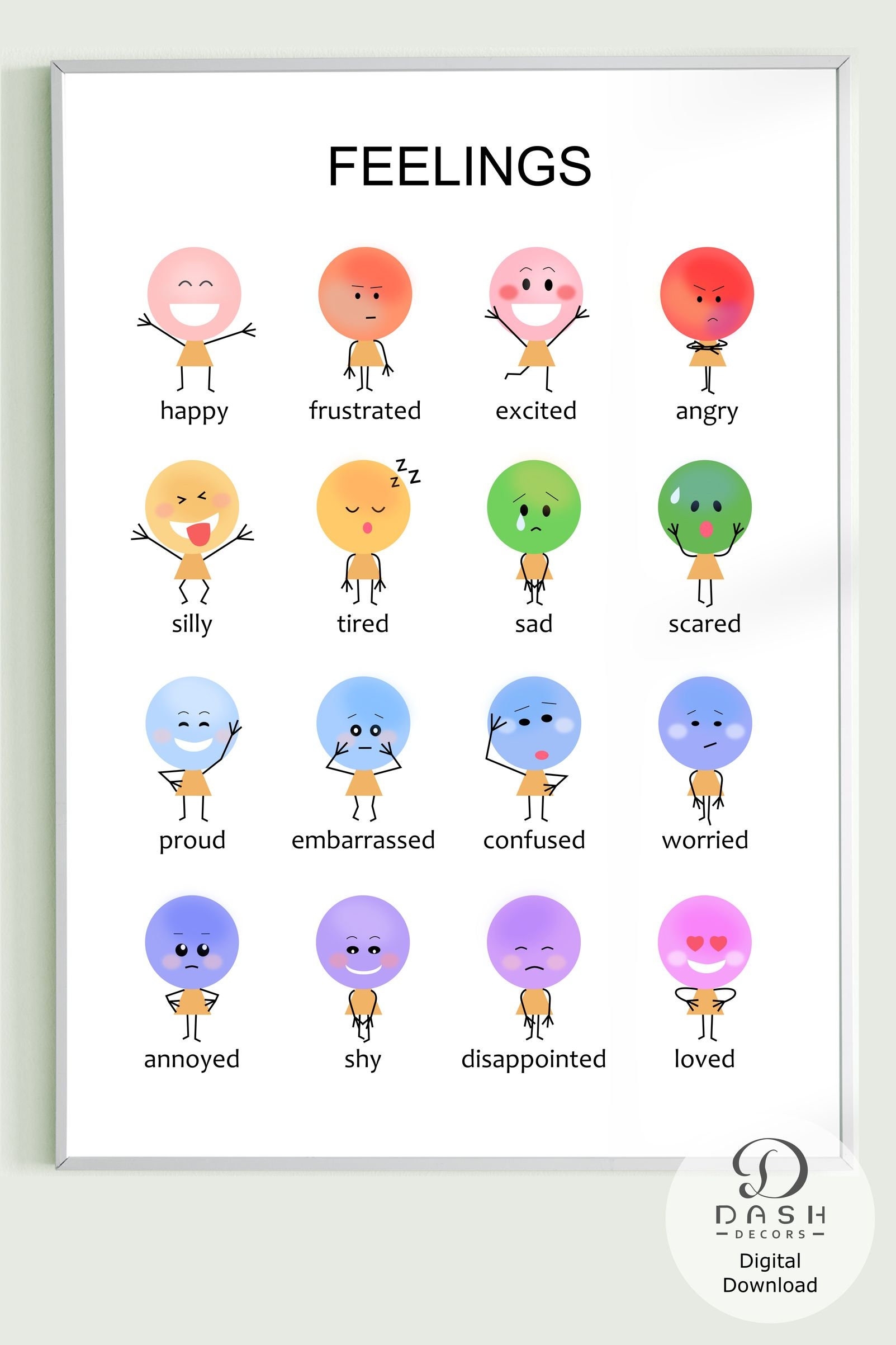 Emotions Preschool Printable Emotions Preschool Printable