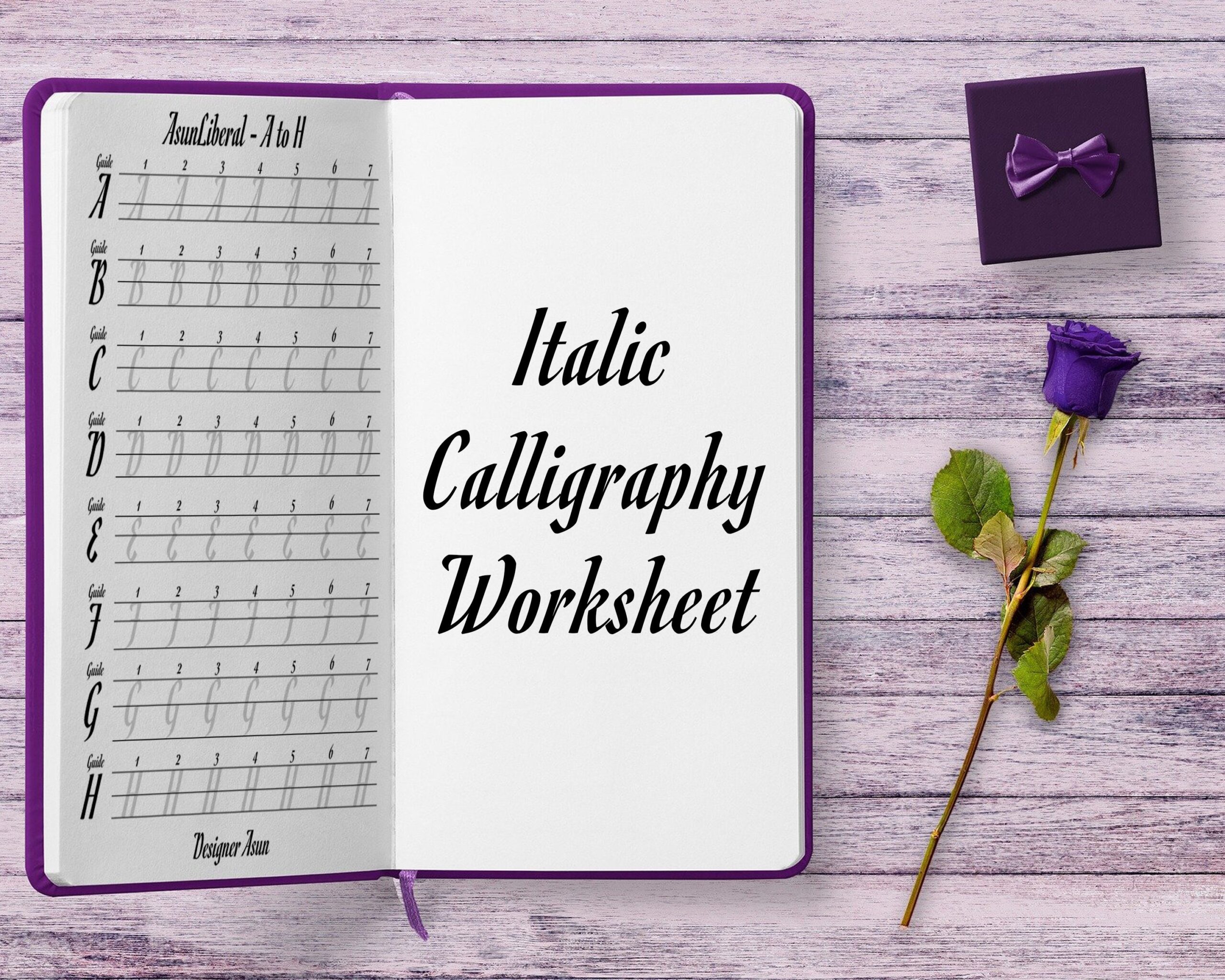 Free Printable Italic Calligraphy Worksheets Free Printable Italic Calligraphy Worksheets