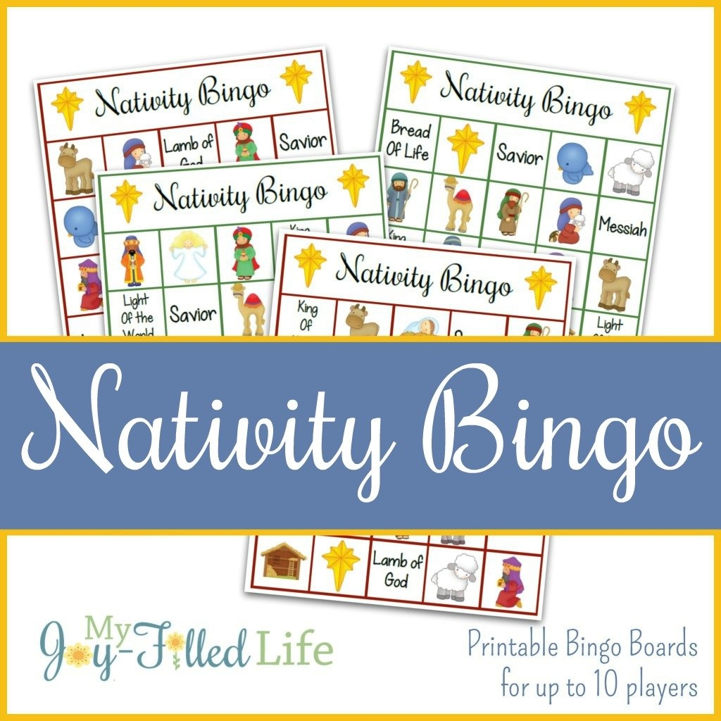 Printable Nativity Bingo Game Printable Nativity Bingo Game