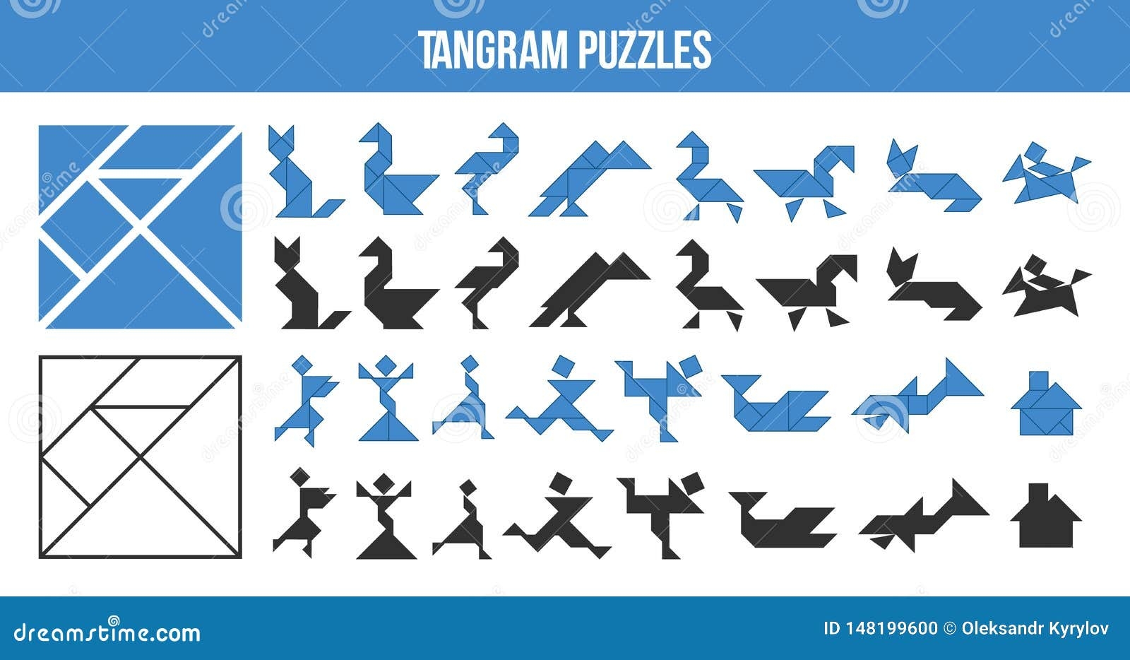 Printable Tangram Puzzle Game Set Of Shapes For Kids Activity That Helps To Learn Geometric Shapes Animals Birds Fishes And Stock Illustration Illustration Of Card Bear 148199600 Printable Tangram Puzzle Game Set Of Shapes For Kids Activity That Helps To Learn Geometric Shapes Animals Birds Fishes And Stock Illustration Illustration Of Card Bear 148199600