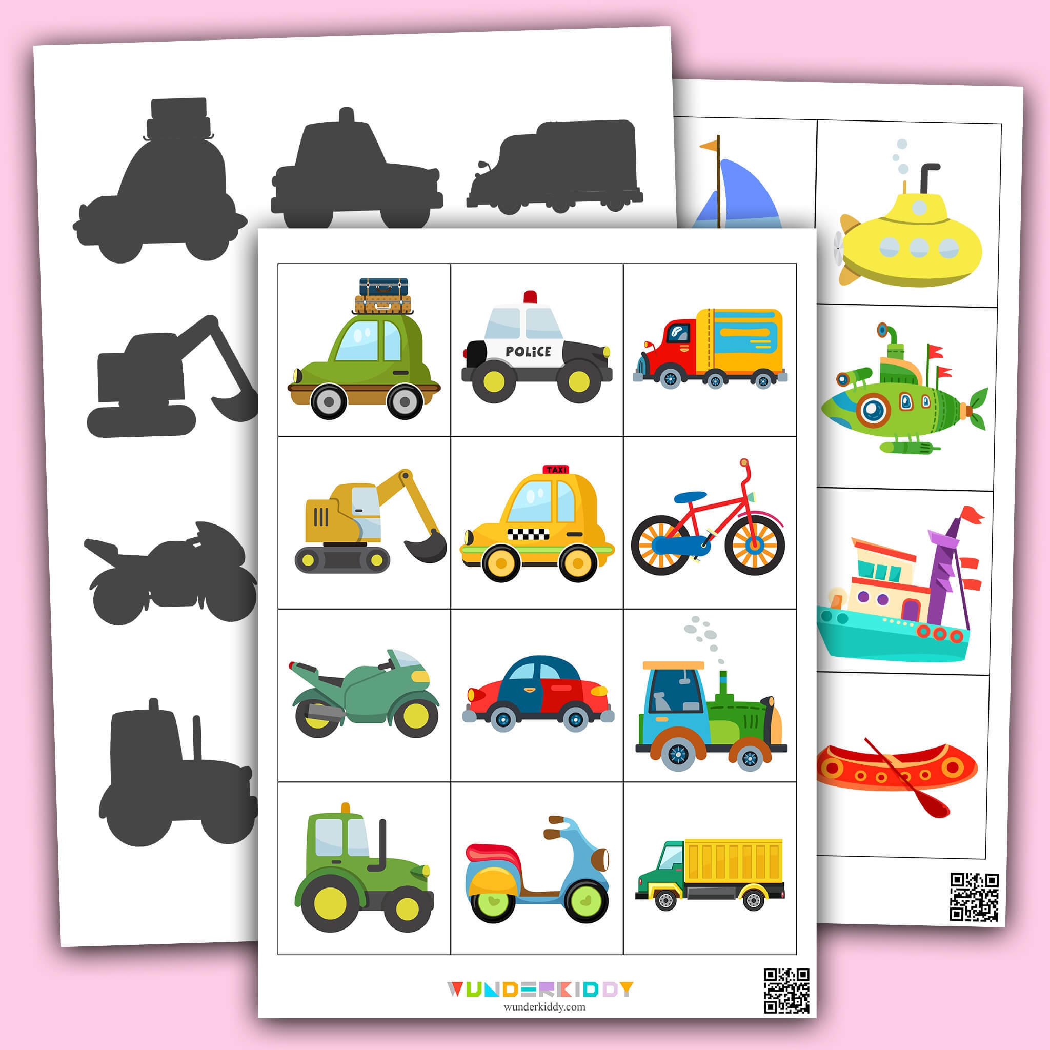 Printable Transport And Facilities Activities For Kids Printable Transport And Facilities Activities For Kids