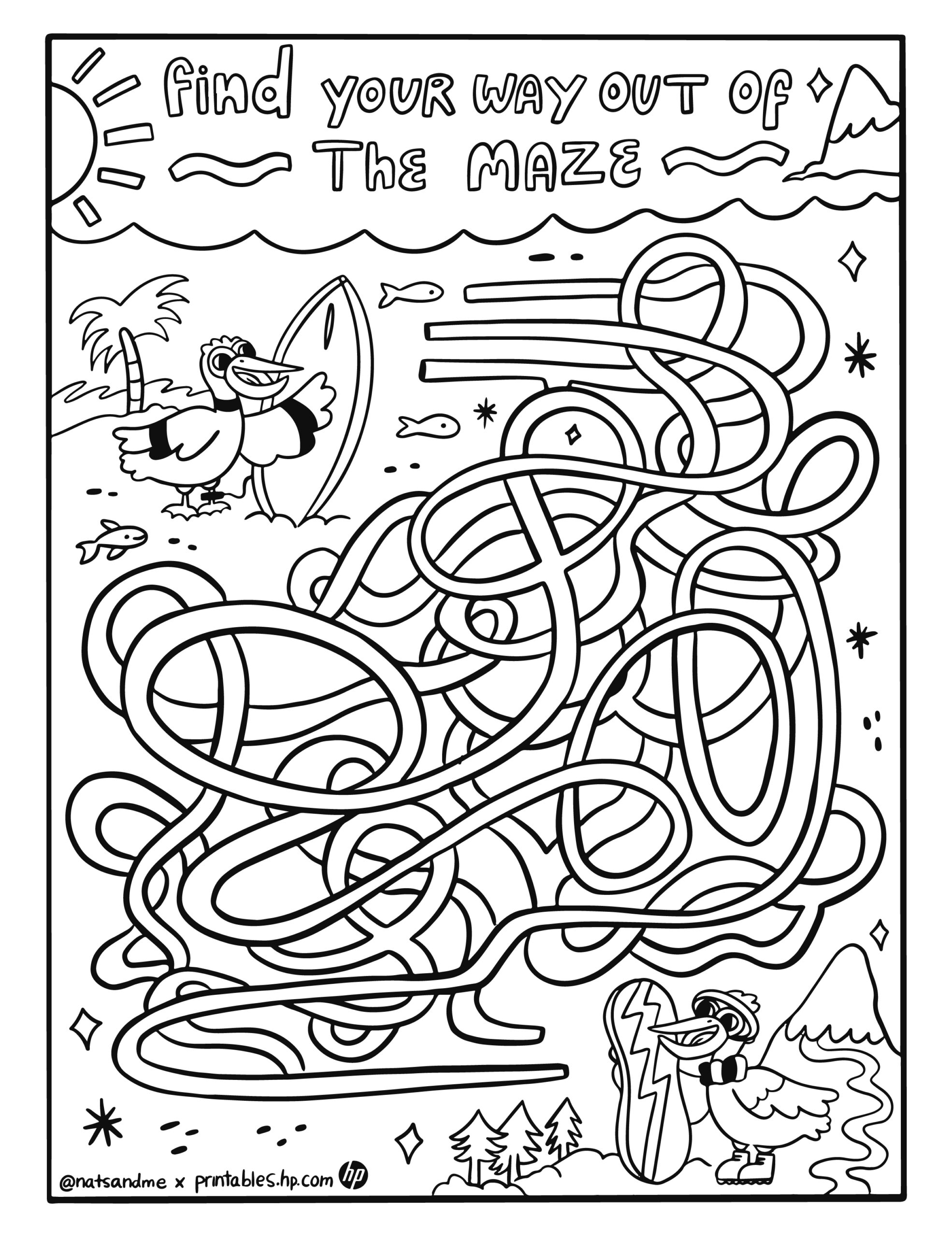 Printables Free Coloring Pages U0026 Learning Worksheets HP 