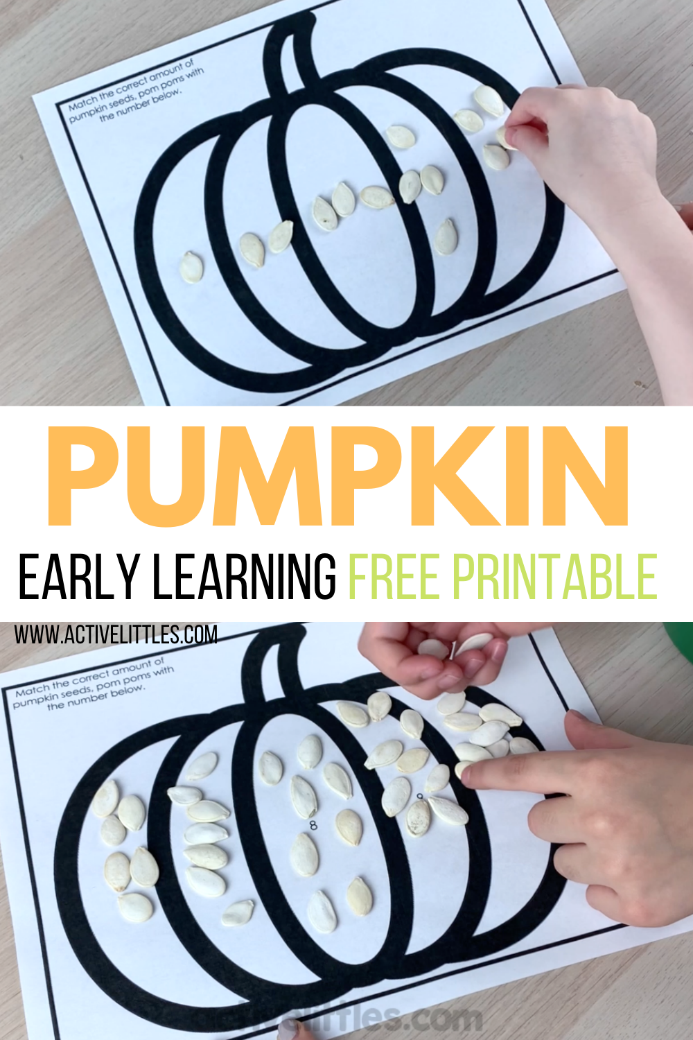 Pumpkin Early Learning Free Printable Active Littles Pumpkin Early Learning Free Printable Active Littles