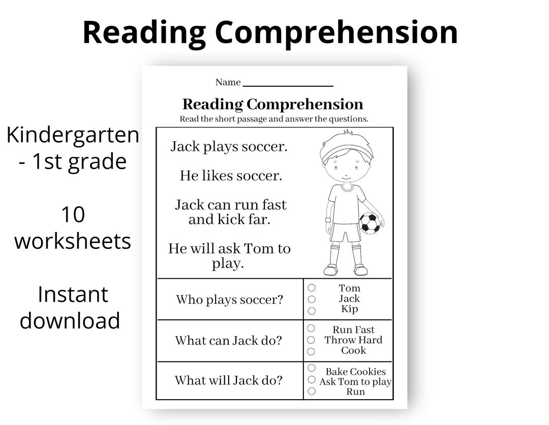Kindergarten Free Printable Reading Worksheets Kindergarten Free Printable Reading Worksheets