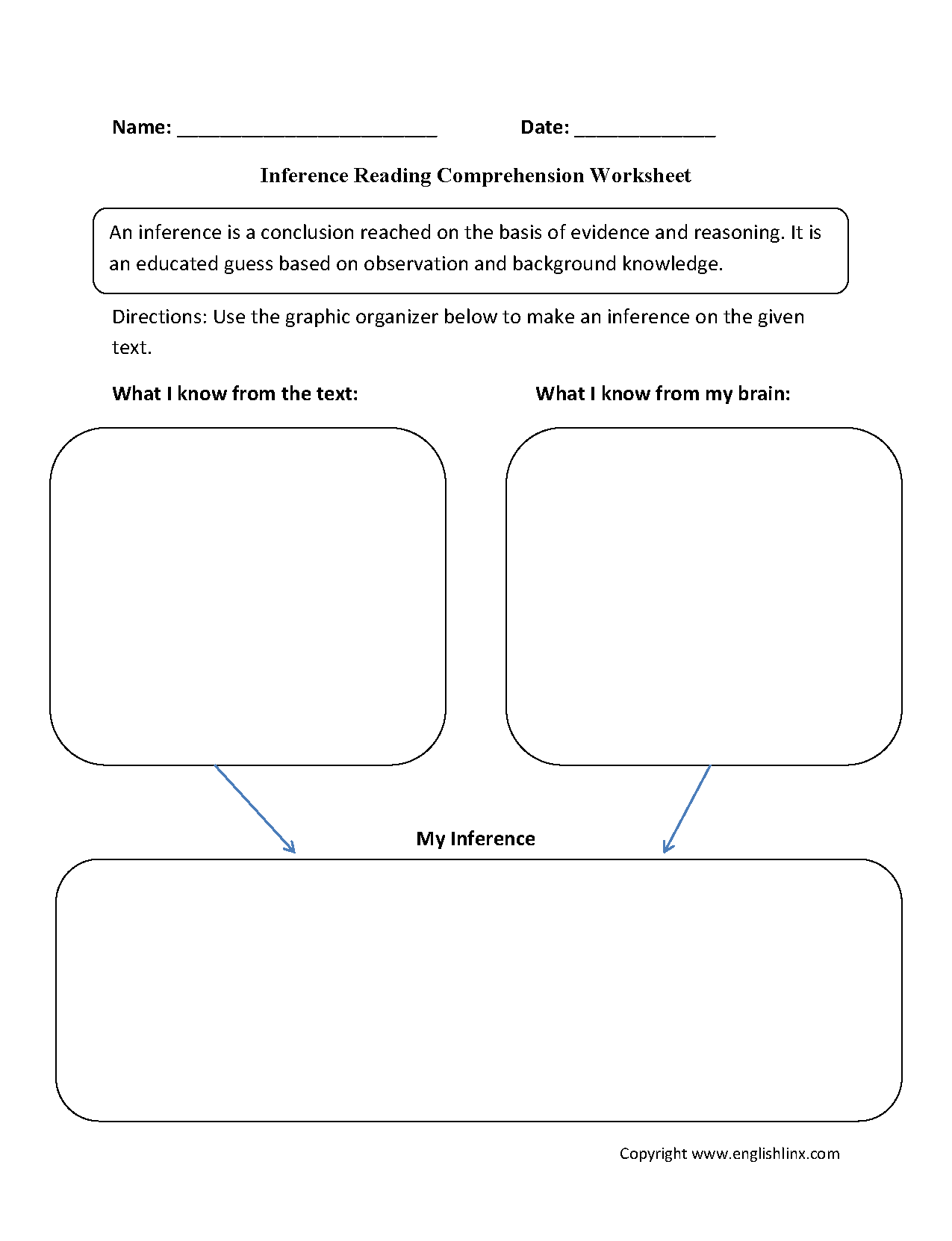 Reading Comprehension Worksheets Inference Reading Comprehension Worksheets Reading Comprehension Worksheets Inference Reading Comprehension Worksheets