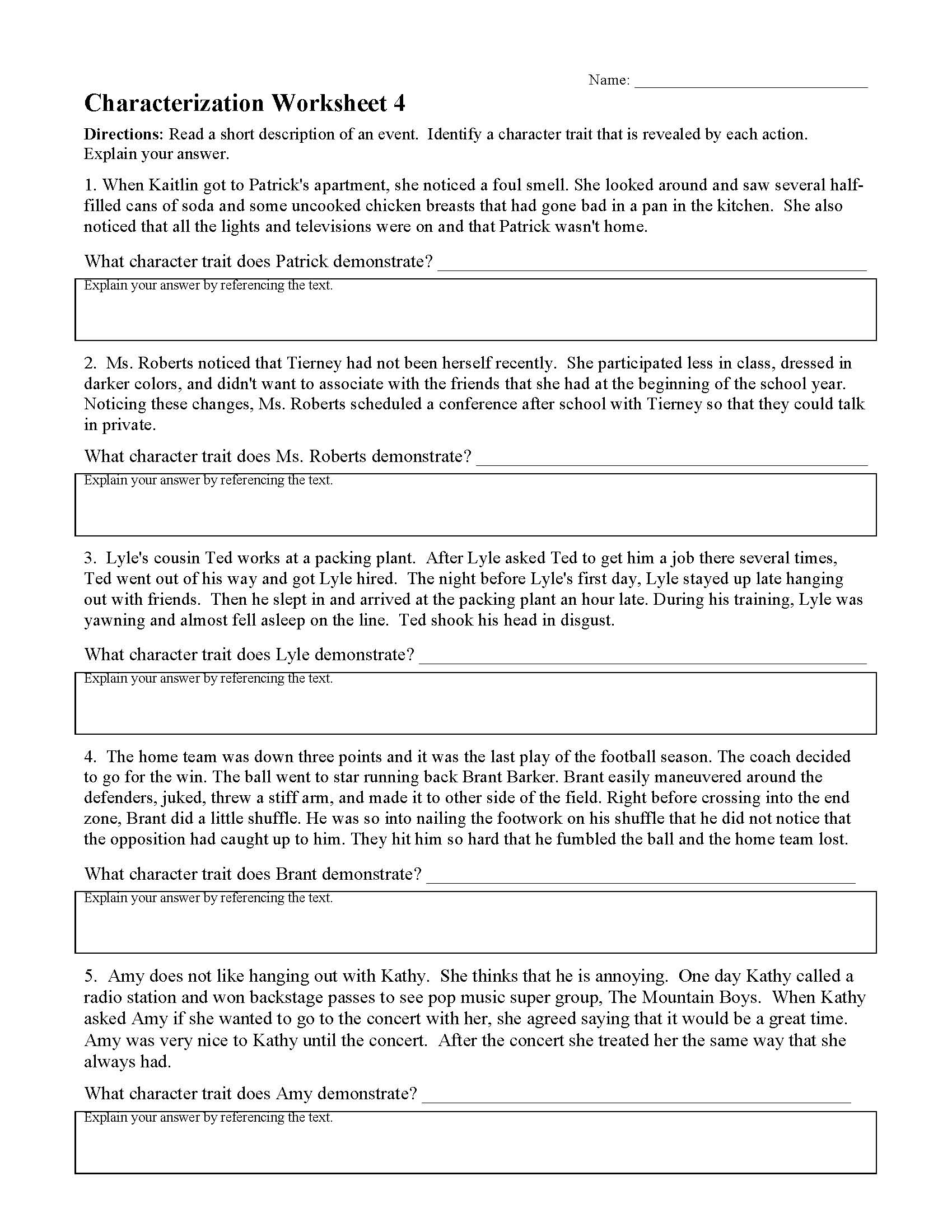 Fourth Grade Reading Comprehension Worksheets Directions Fourth Grade Reading Comprehension Worksheets Directions