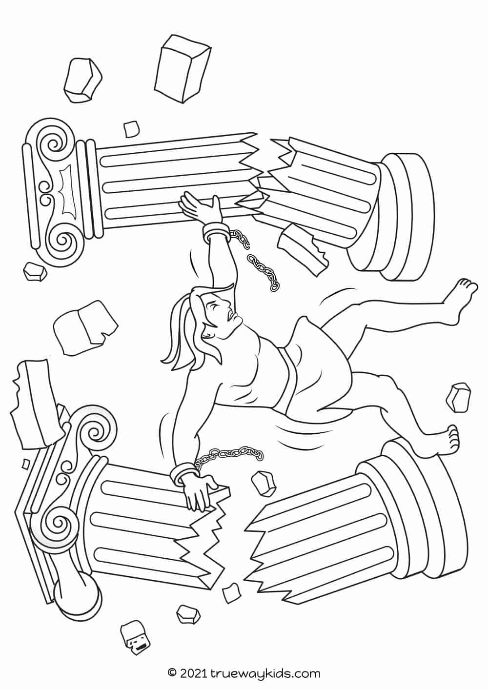 Samson Free Bible Lesson For Kids Trueway Kids Samson Free Bible Lesson For Kids Trueway Kids