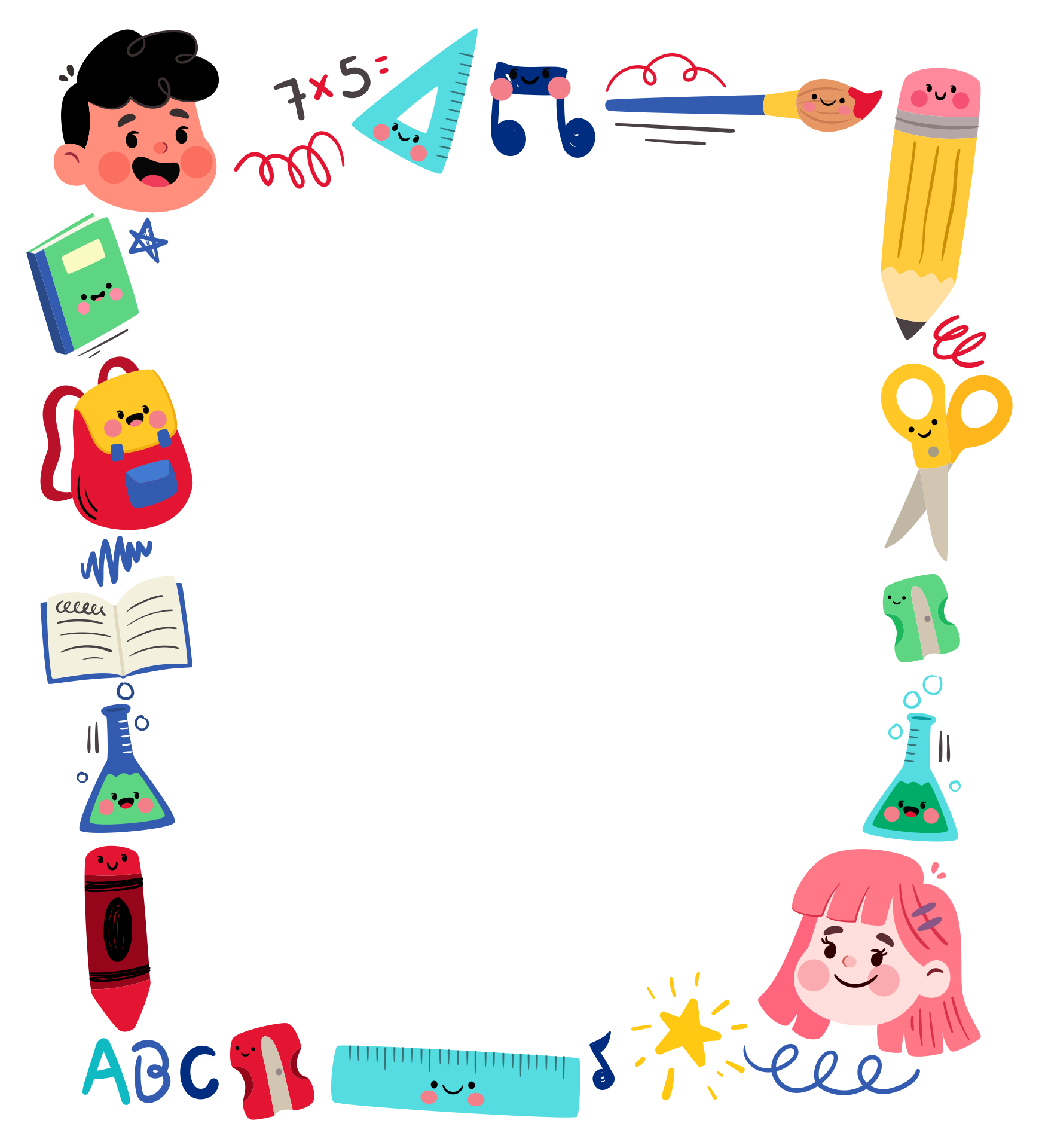 Preschool Borders Printable