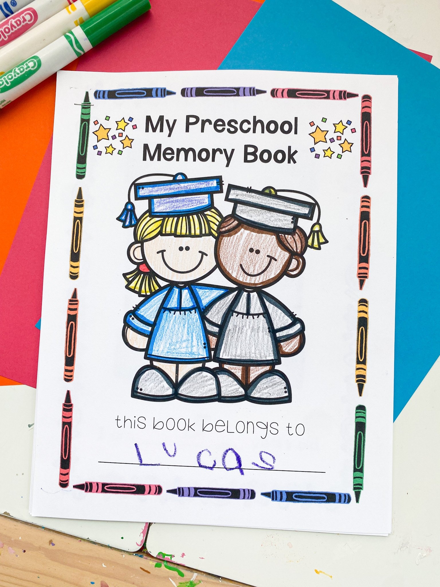 Preschool Reading Books Printable