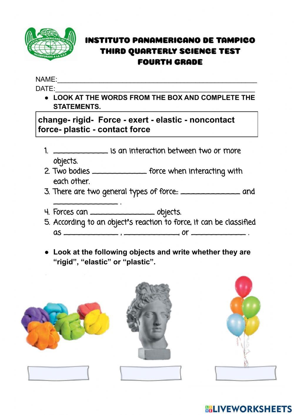 4th Grade Science Worksheets Free Printables 4th Grade Science Worksheets Free Printables