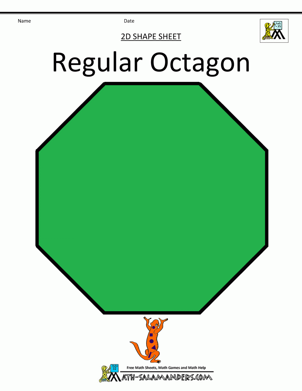 Shapes For Kids Regular Polygons Shapes For Kids Regular Polygons