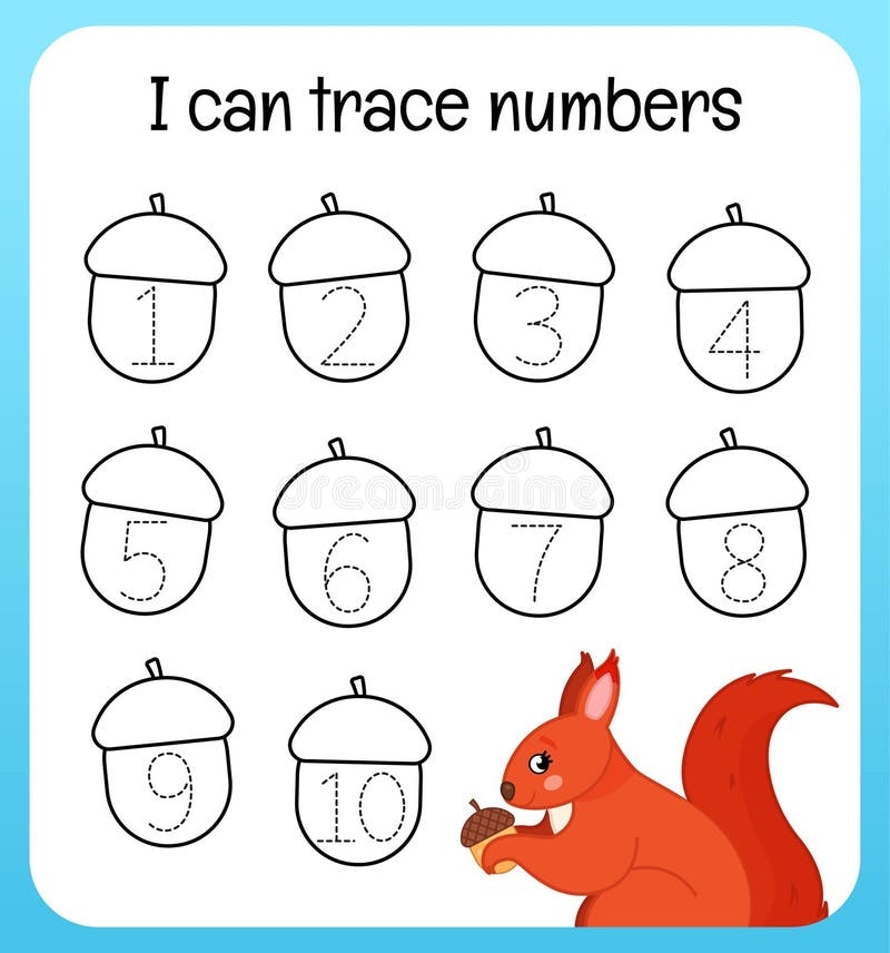 Free Kindergarten Squirrel Worksheets Free Kindergarten Squirrel Worksheets
