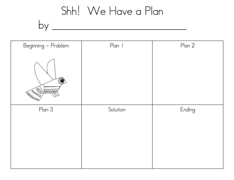 Shh We Have A Plan Kindergarten Nana
