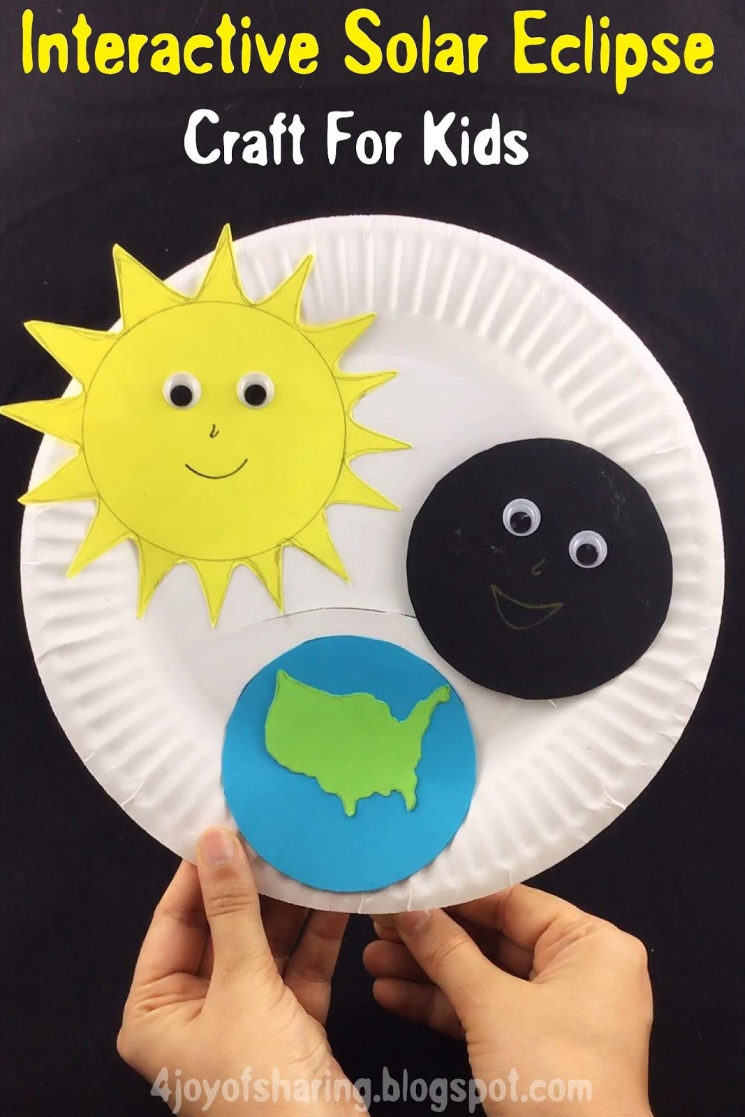 Solar Eclipse Craft The Joy Of Sharing Solar Eclipse Craft The Joy Of Sharing