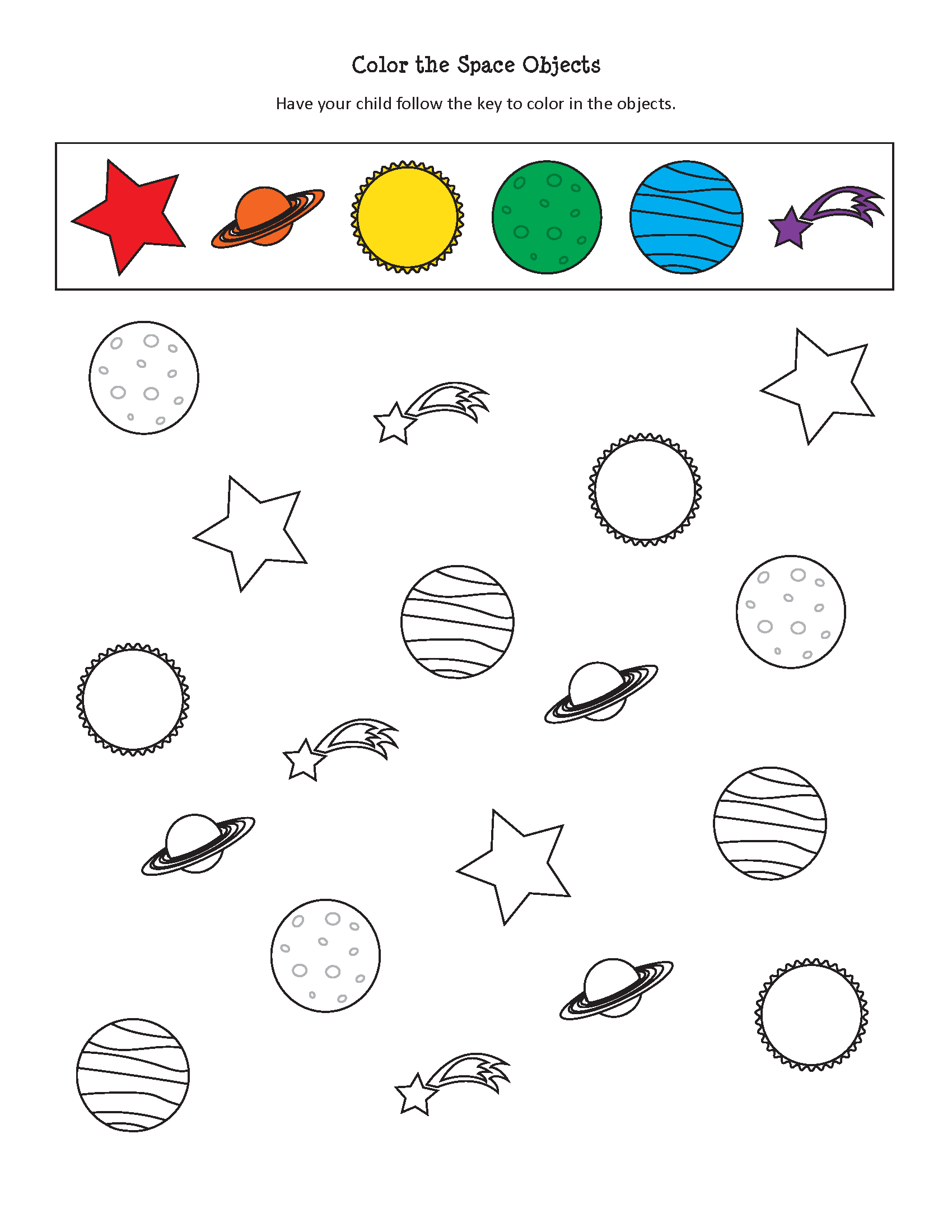 Space Printables Pack Gift Of Curiosity