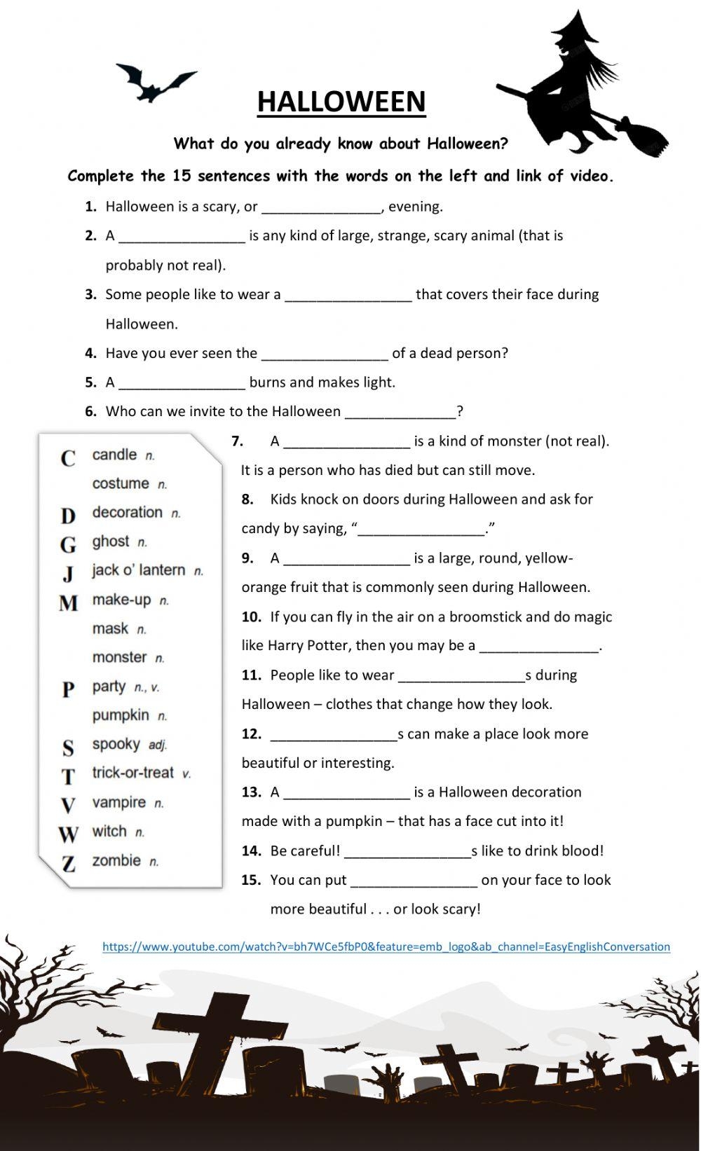 Spooky Fun Exploring Halloween In 7th Grade